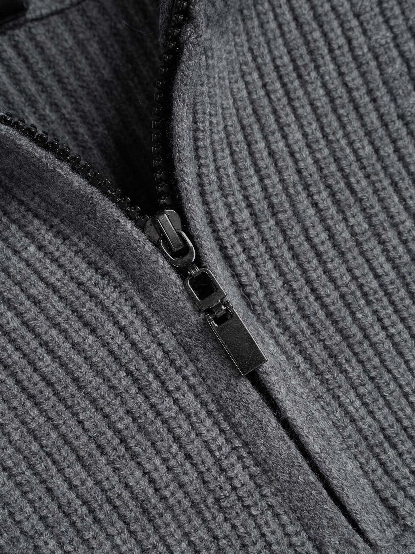 Gentletejido Half-Zip High cuello Sweater