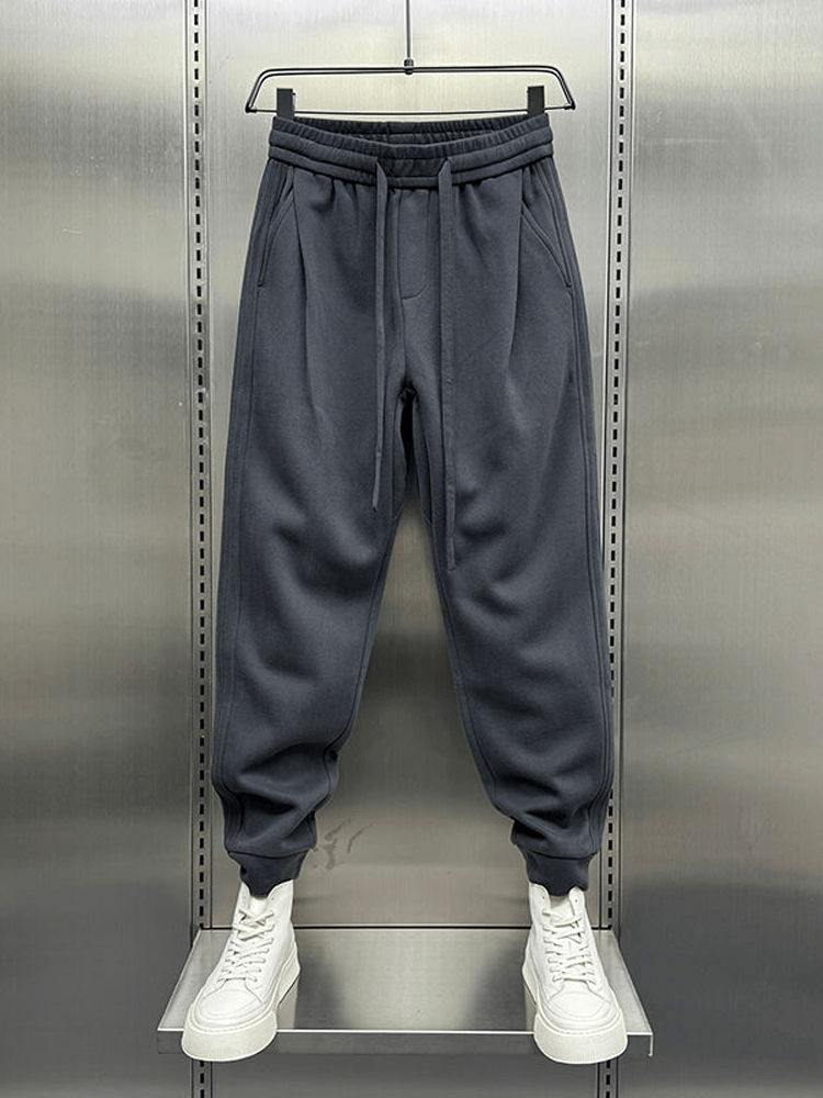 Pantalón polar casual para hombre