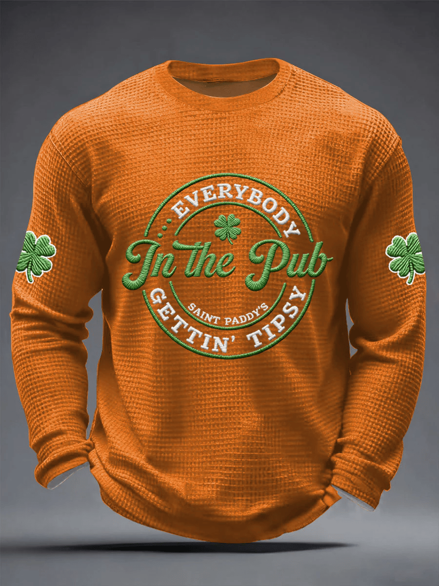 Camiseta Everybody In The Pub Gettin�?Tipsy estampado para hombre