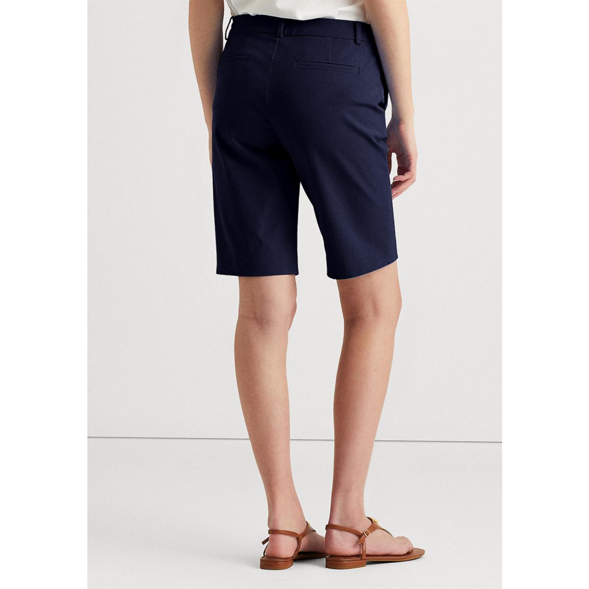 Women's Stretch Cotton Shorts - 4