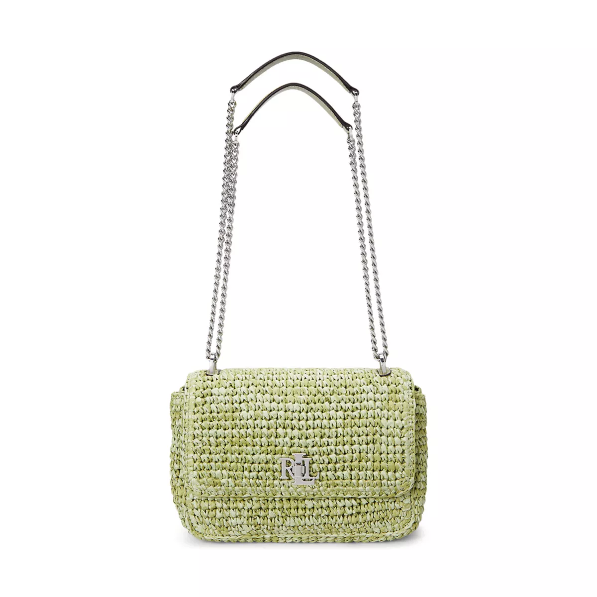 Mélange Woven Straw Medium Sophee Bag - 2