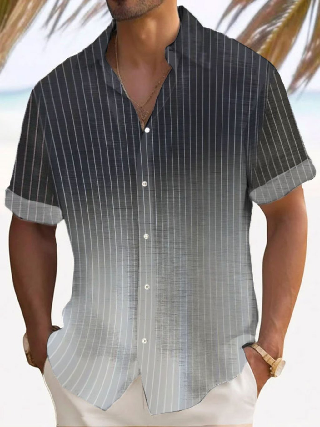 Resort Style Princamiseta para hombre