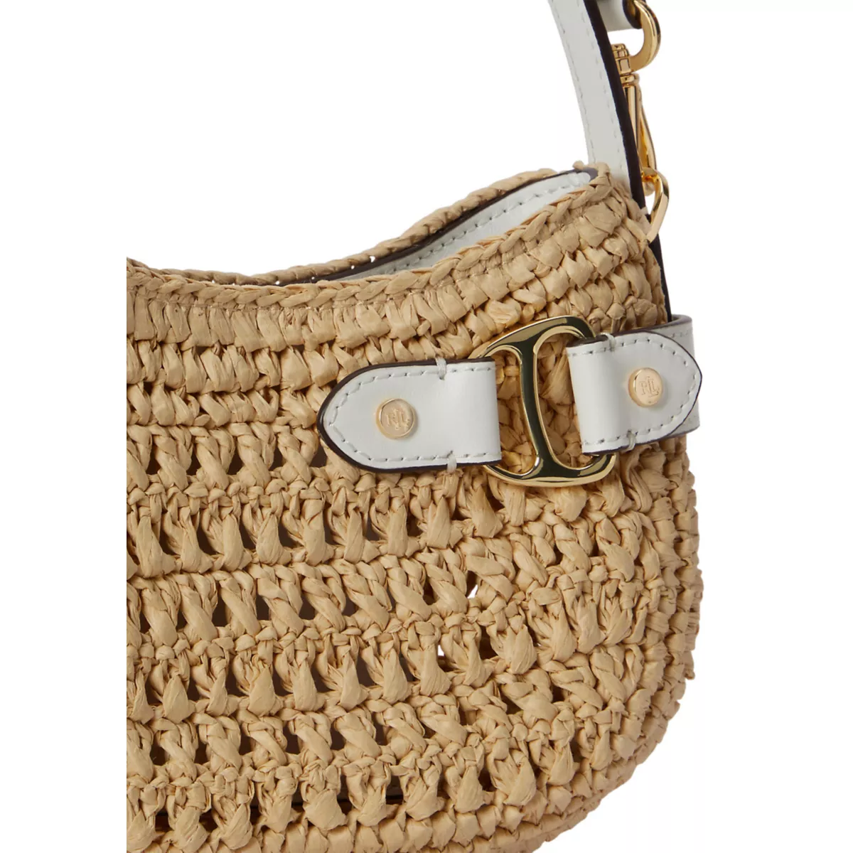 Woven Straw Small Tasha Crossbody Bag - 8