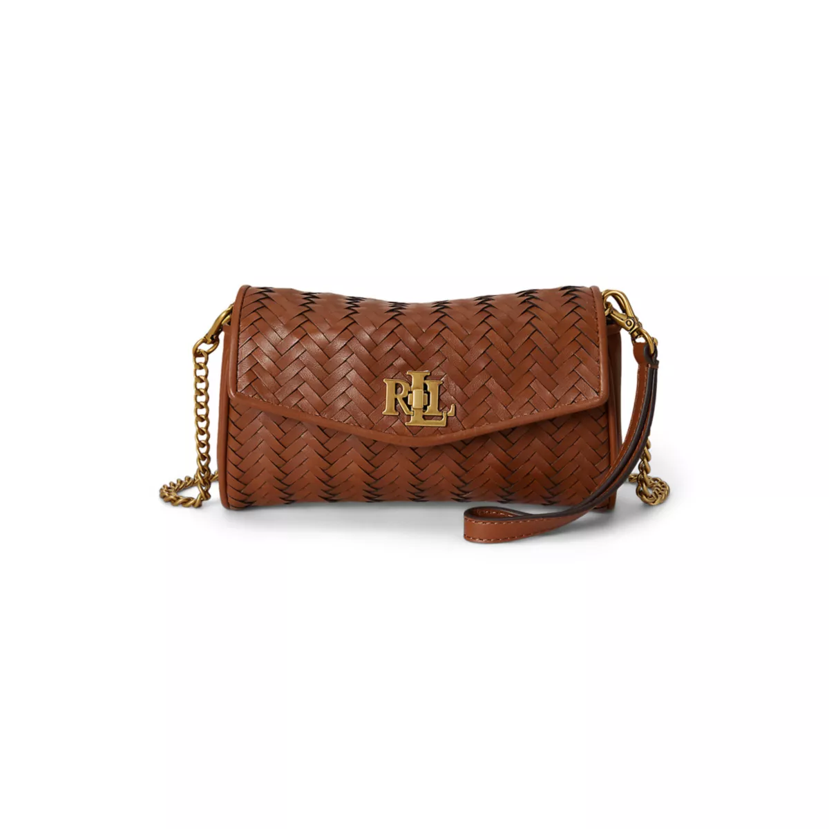 Woven Leather Tanner Crossbody Wallet - 2