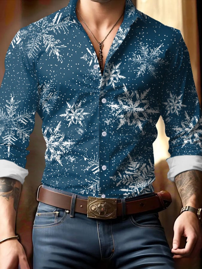 Ejecutivo Christmas camisas para hombre