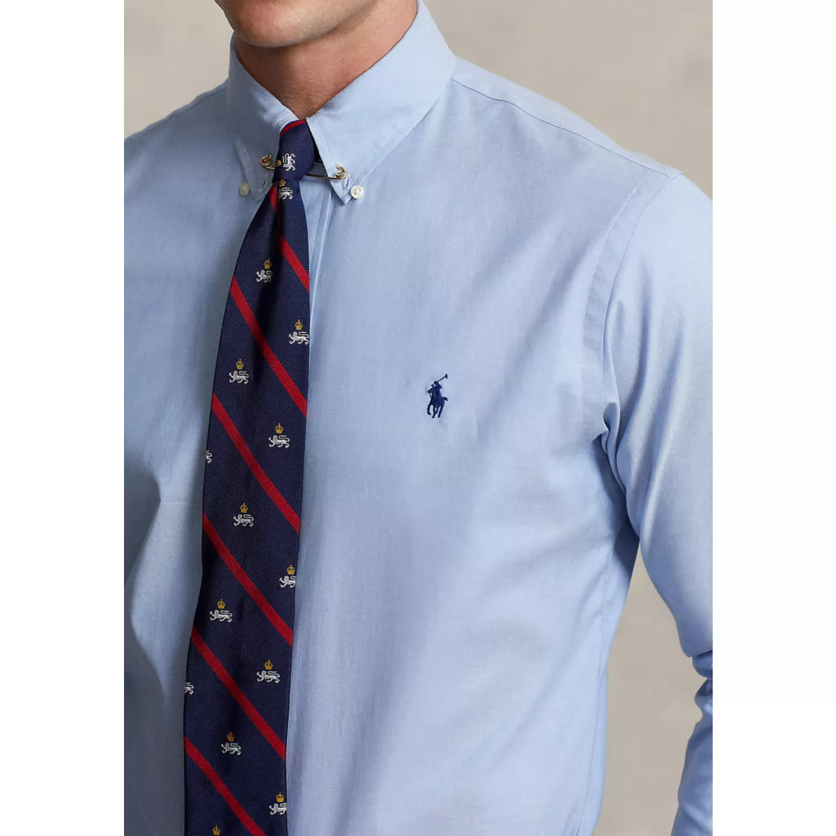 Classic Fit Stretch Oxford Shirt - 3