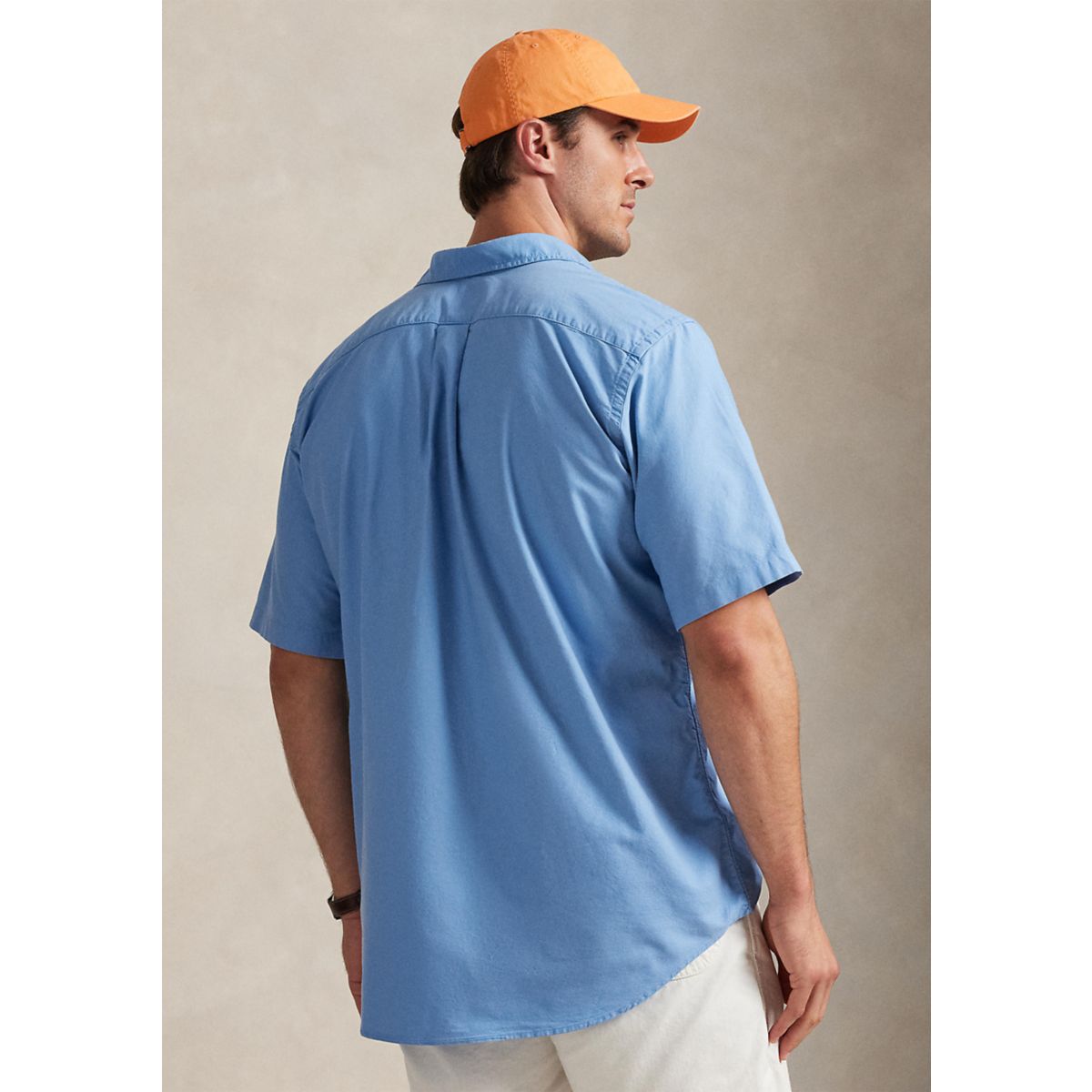 Big & Tall Garment-Dyed Oxford Shirt - 2