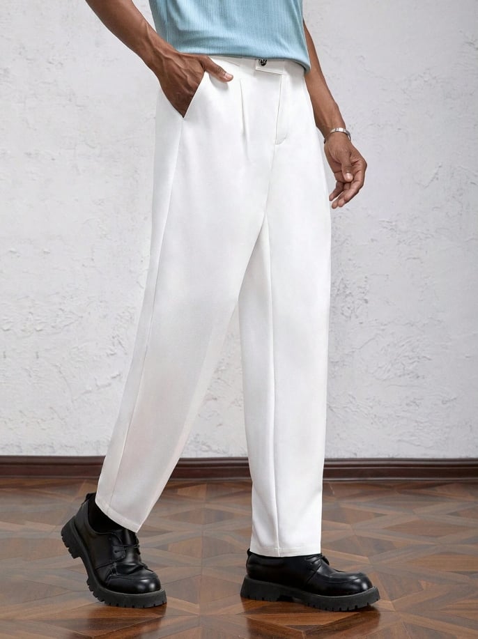 New ejecutivo Style Trousers para hombre