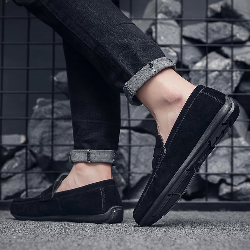 Zapatos Leisure Trend Foot Covering suave Sole Driving Lefu