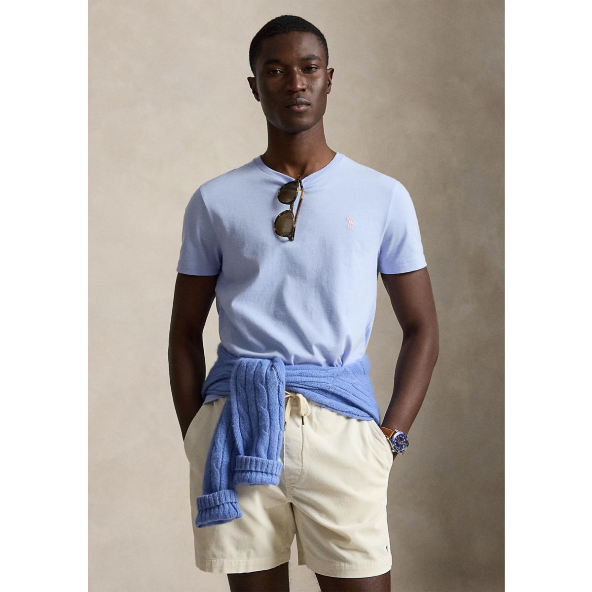 Men's Classic Fit Jersey Crewneck T-Shirt - 5