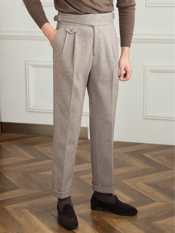 New ejecutivo Style Trousers para hombre