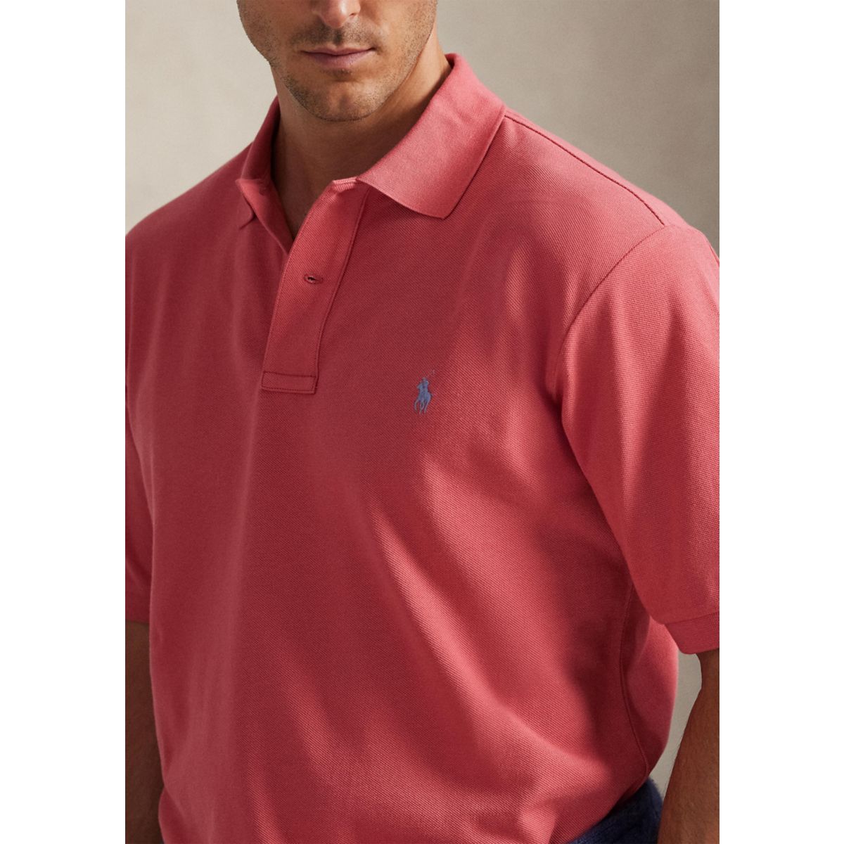 Big & Tall The Iconic Mesh Polo Shirt - 3
