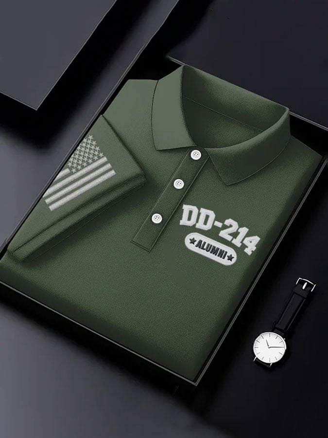 para hombre Veteran Print camisa polo