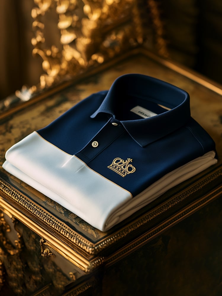 Camisa polo ejecutivo casual Button de manga corta para hombre