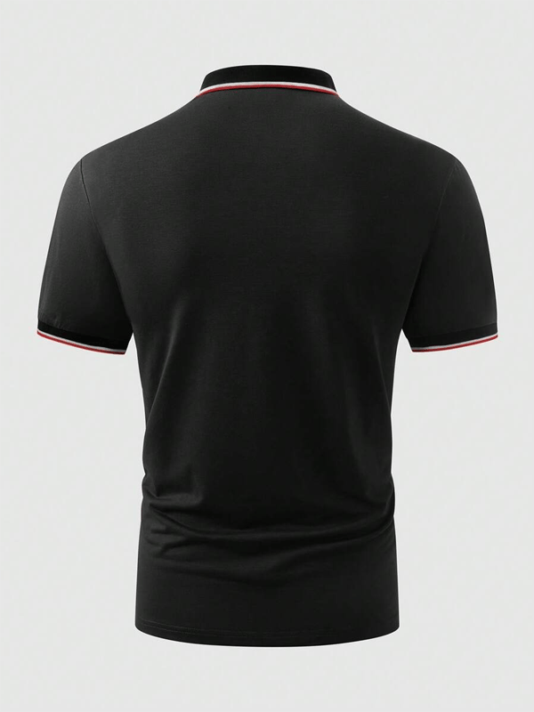 Camisa casual ejecutivo de moda polos para hombre