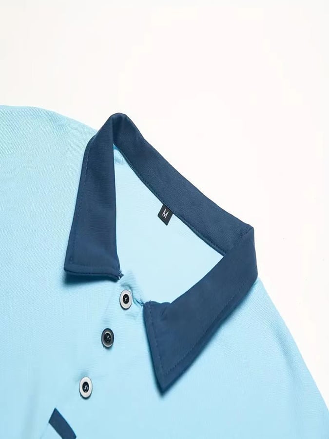 Camisa polo de moda casual para hombre