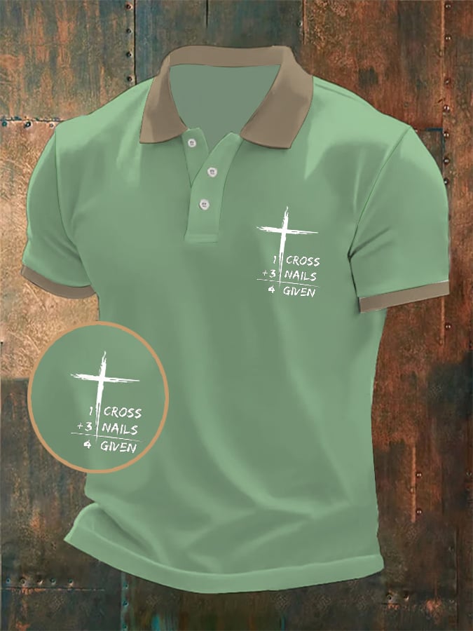 Camisa polo Faith casual Tops para hombre