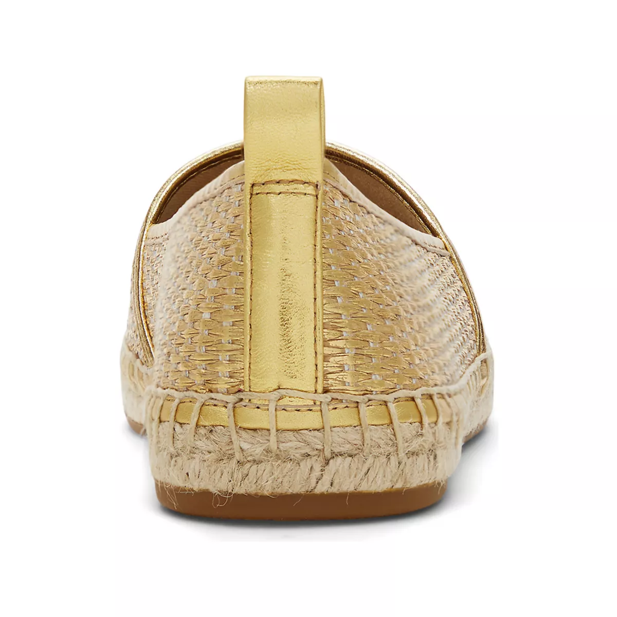 Cameryn III Metallic Straw Espadrille Flats - 3