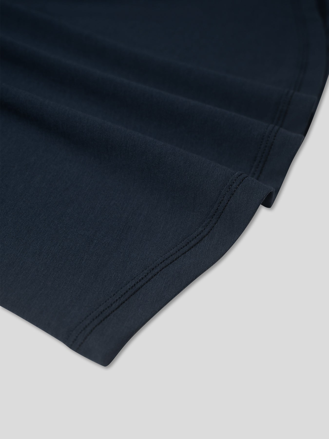 StaySmooth de manga larga Curve Hem Tee: de corte entallado
