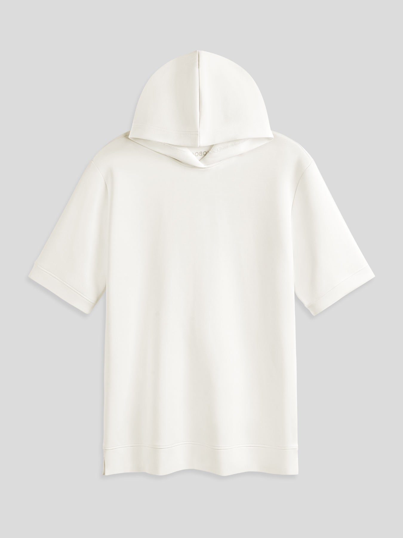 Sudadera Modal Blend de manga corta con gorrasucha