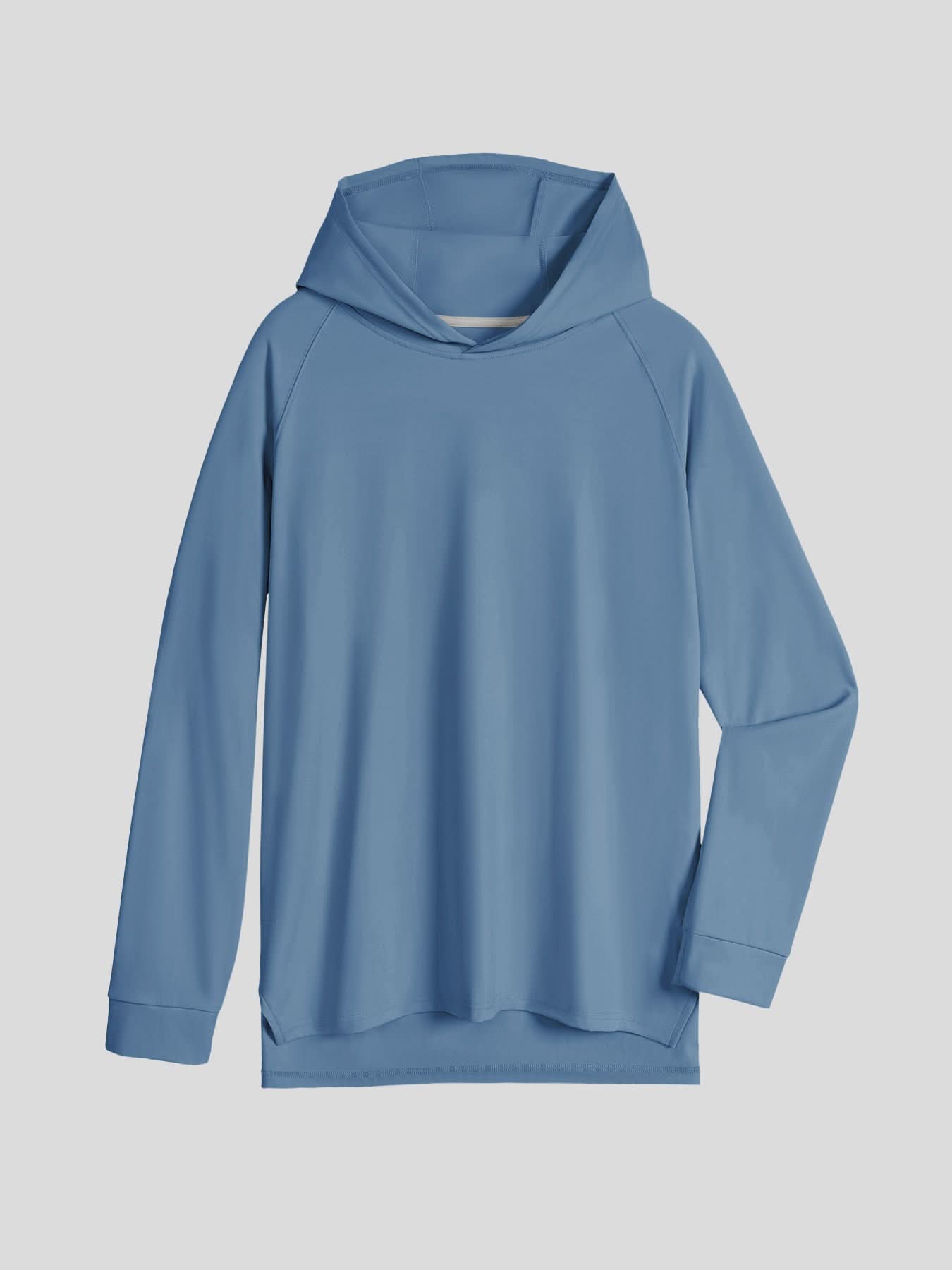 Sudadera Smoothblend Split Hem con gorrasucha