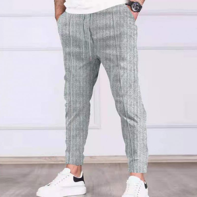 A rayas Tethered casual Jogging Trousers para hombre
