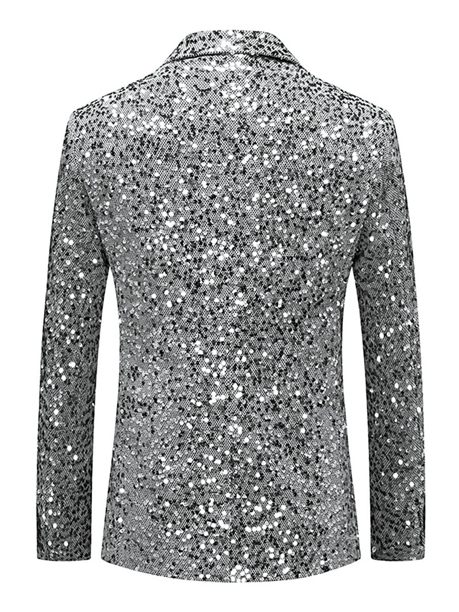 Saco ejecutivo casual Sequin para hombre