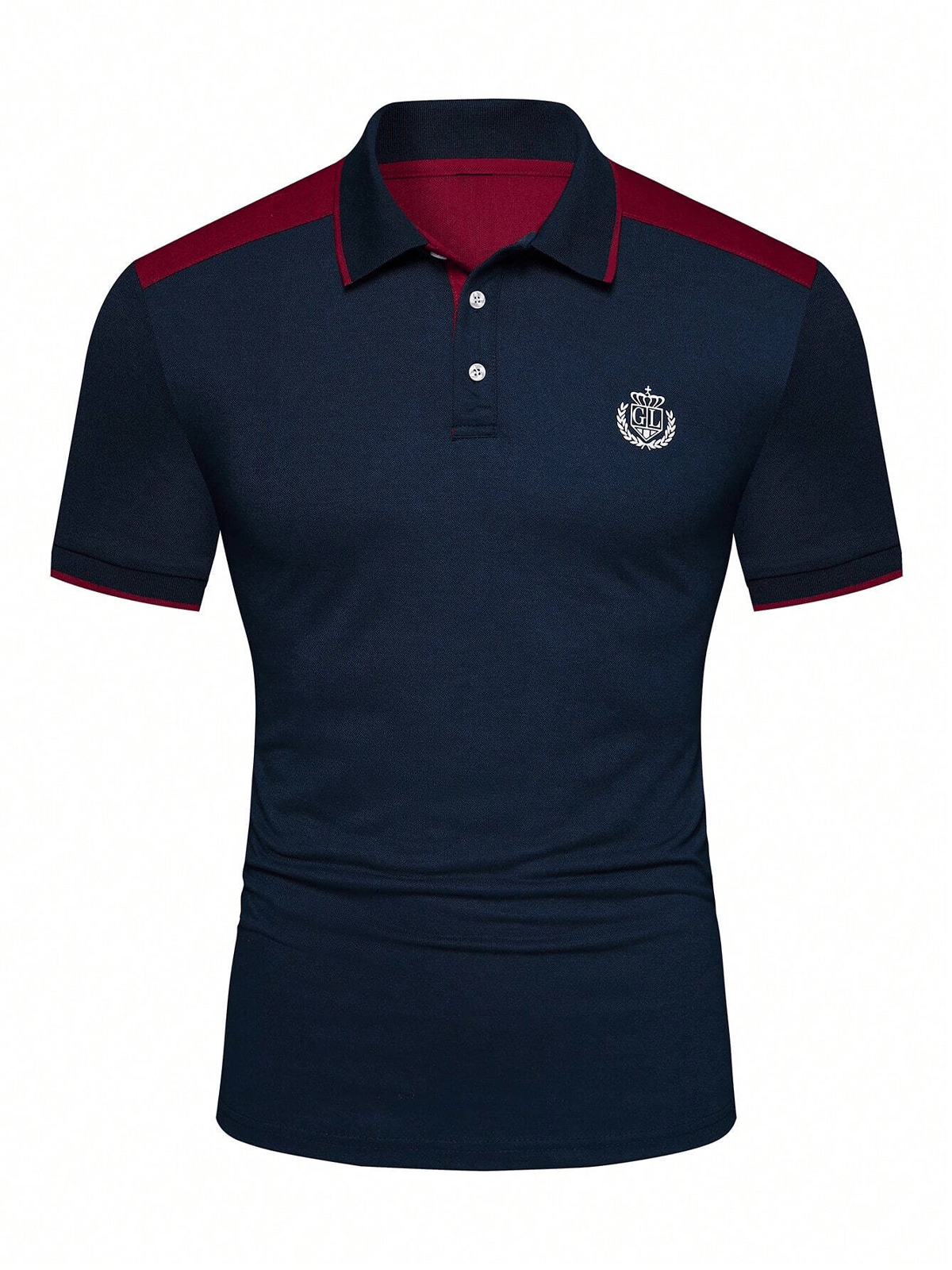 Camisa casual ejecutivo de moda polos para hombre