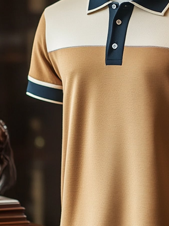 Camisa polo ligero, comfortable, high-end for men