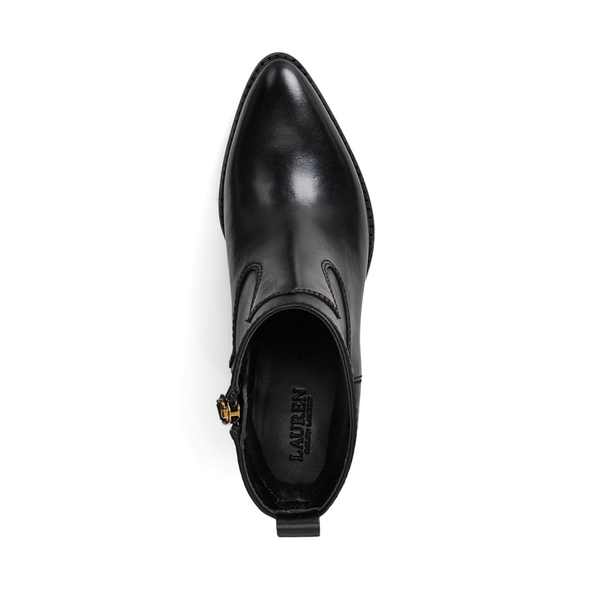 Harpher Burnished Leather Booties - 4
