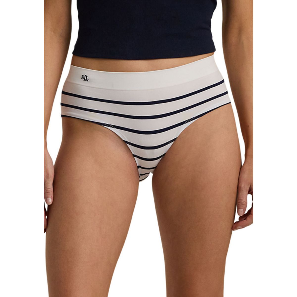 Seamless Striped Jersey High-Rise Brief - 6