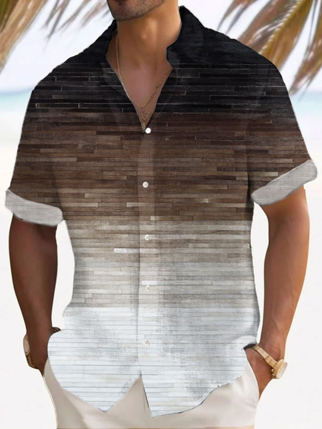 Resort Style Princamiseta para hombre