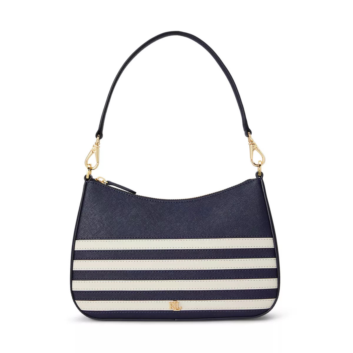 Striped Leather Medium Danni Bag - 3