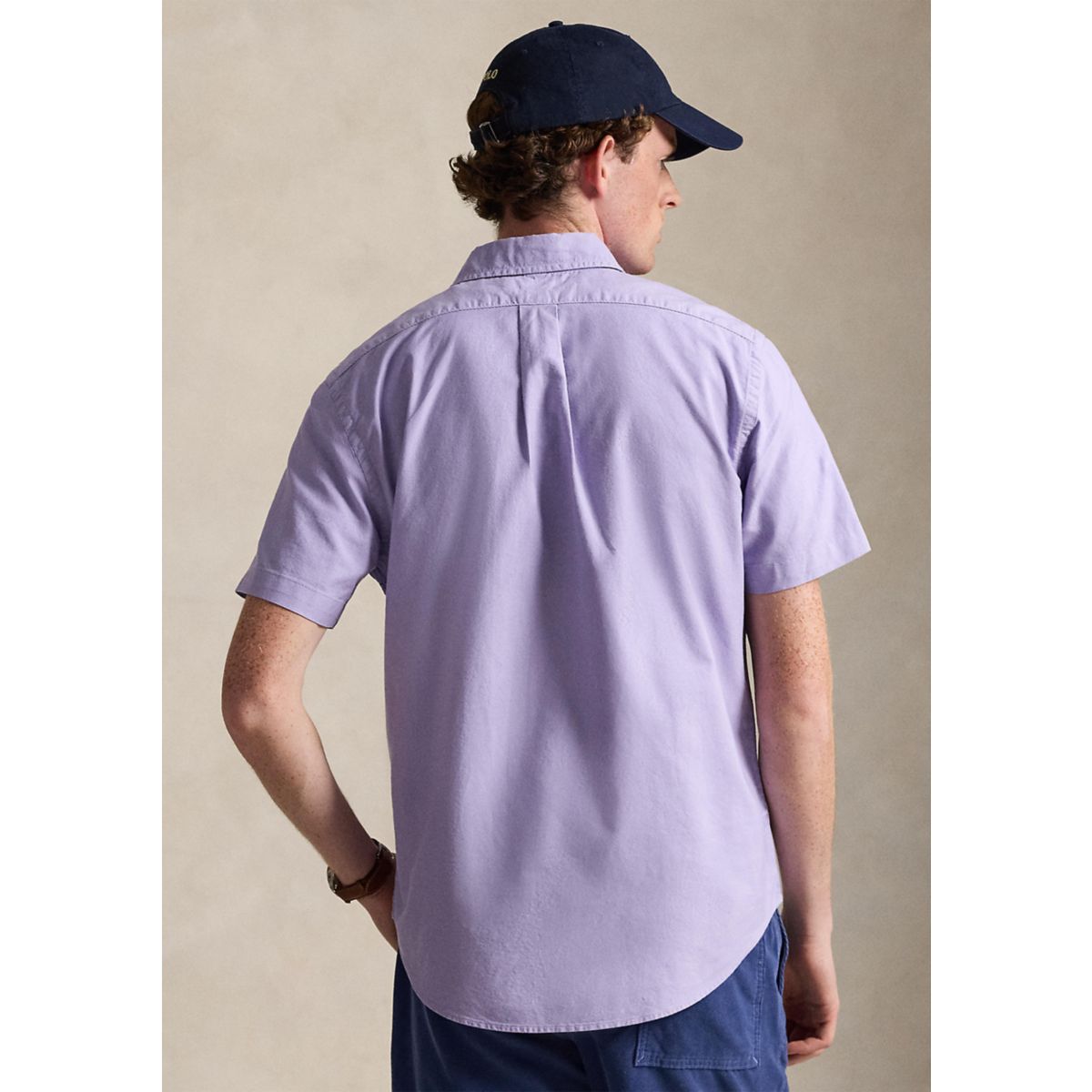 Men's Classic Fit Garment-Dyed Oxford Shirt - 4