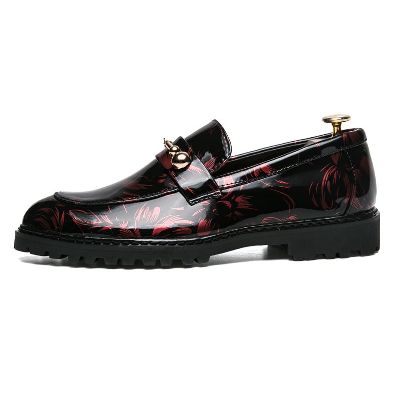 Zapatos ejecutivo casual cuero para hombre