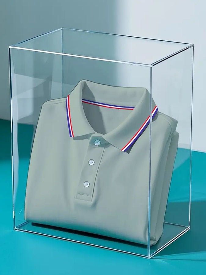 para hombre casual clásico Contrast Pattern de manga cortad camisa polo
