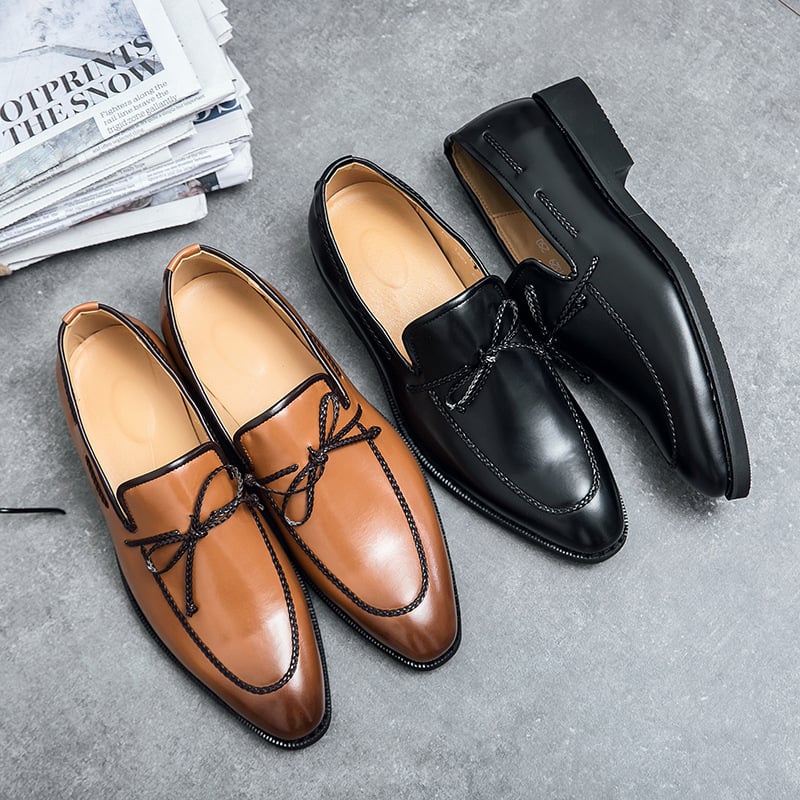 Mocasines Men de moda cuero Trend casual