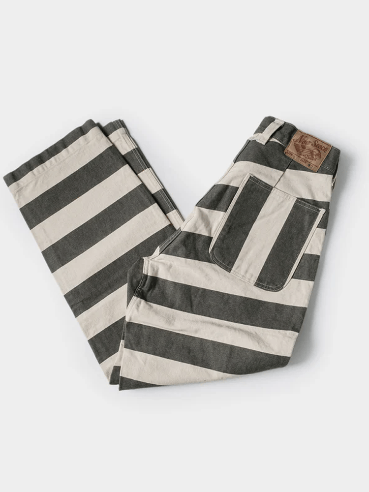 Pantalón Heavyweight Wide a rayas Prisoner