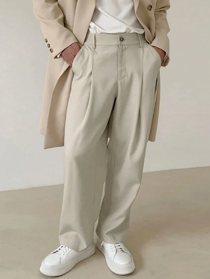 New ejecutivo Style Trousers para hombre