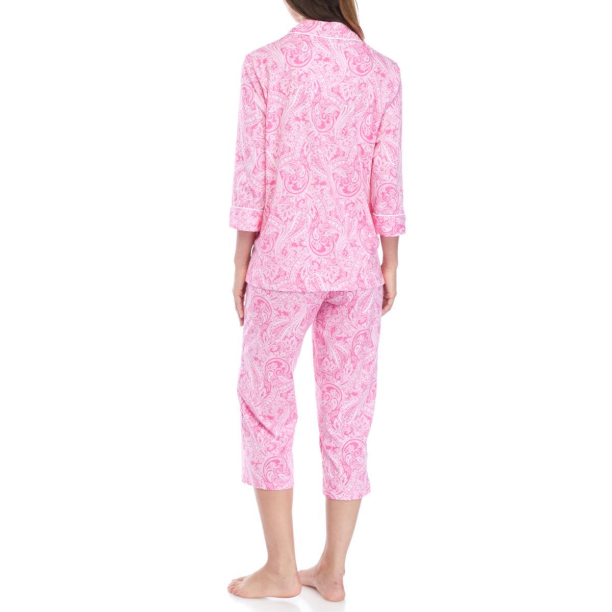 Knit Capri Pajama Set - 2