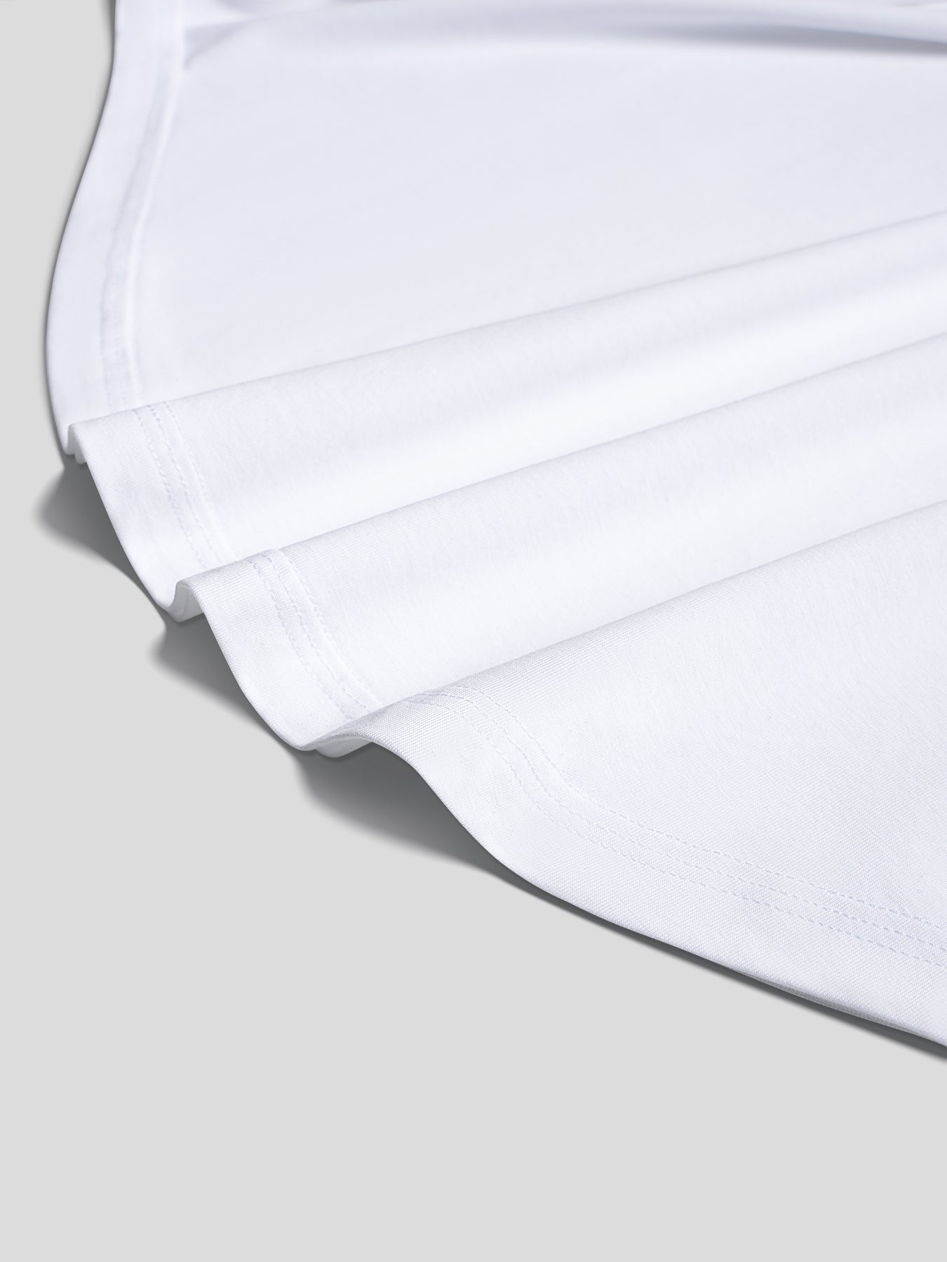 StaySmooth de manga larga Hooded Drop-Cut Tee