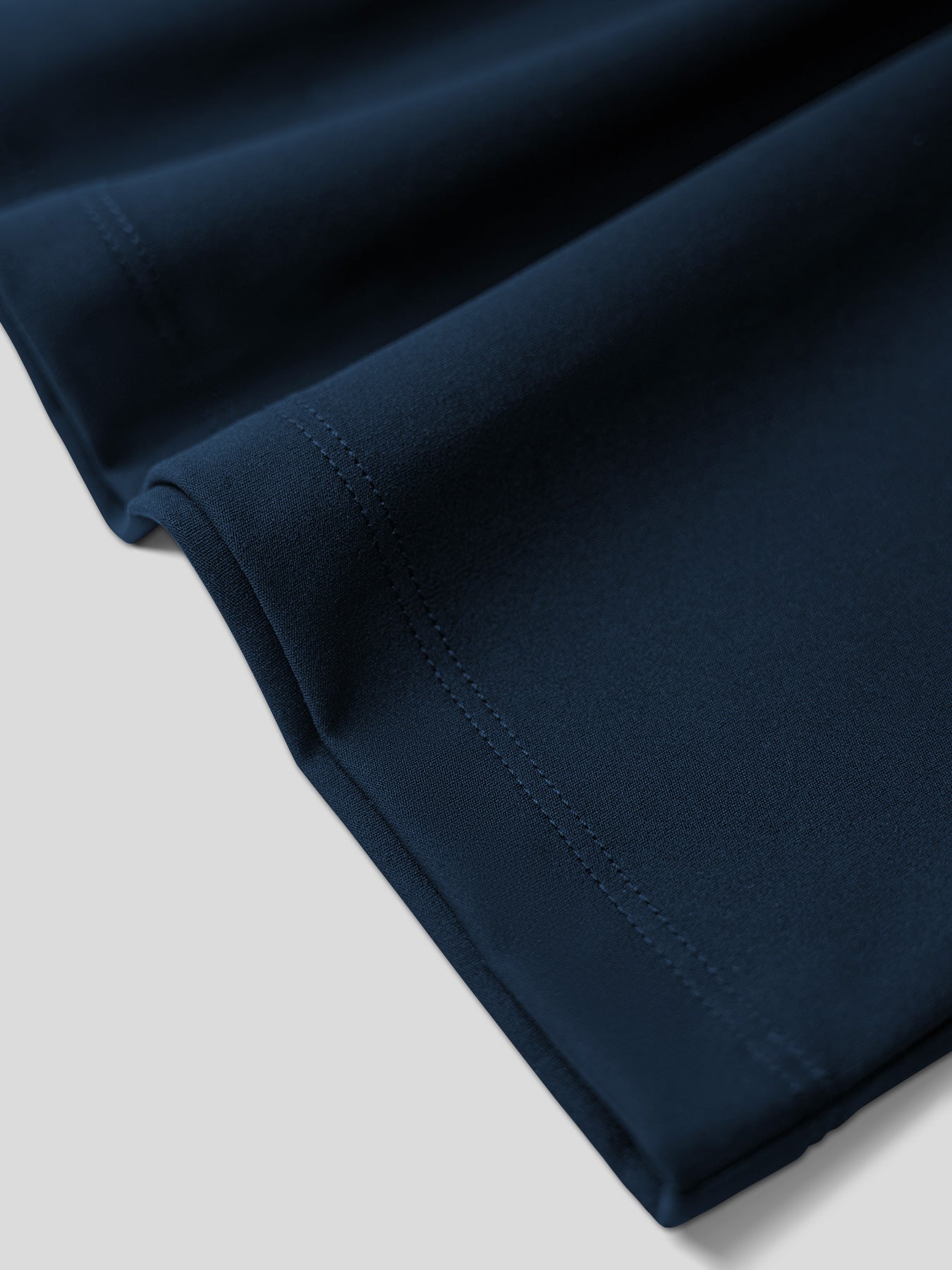 SmoothBlend Half Zip Mock Neck Tee: Zip Same Color