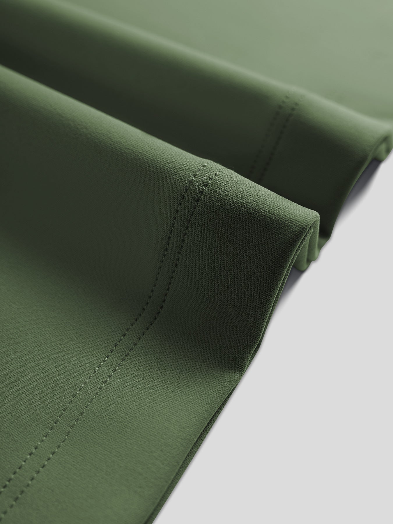 SmoothBlend Half Zip Mock Neck de manga corta Tee