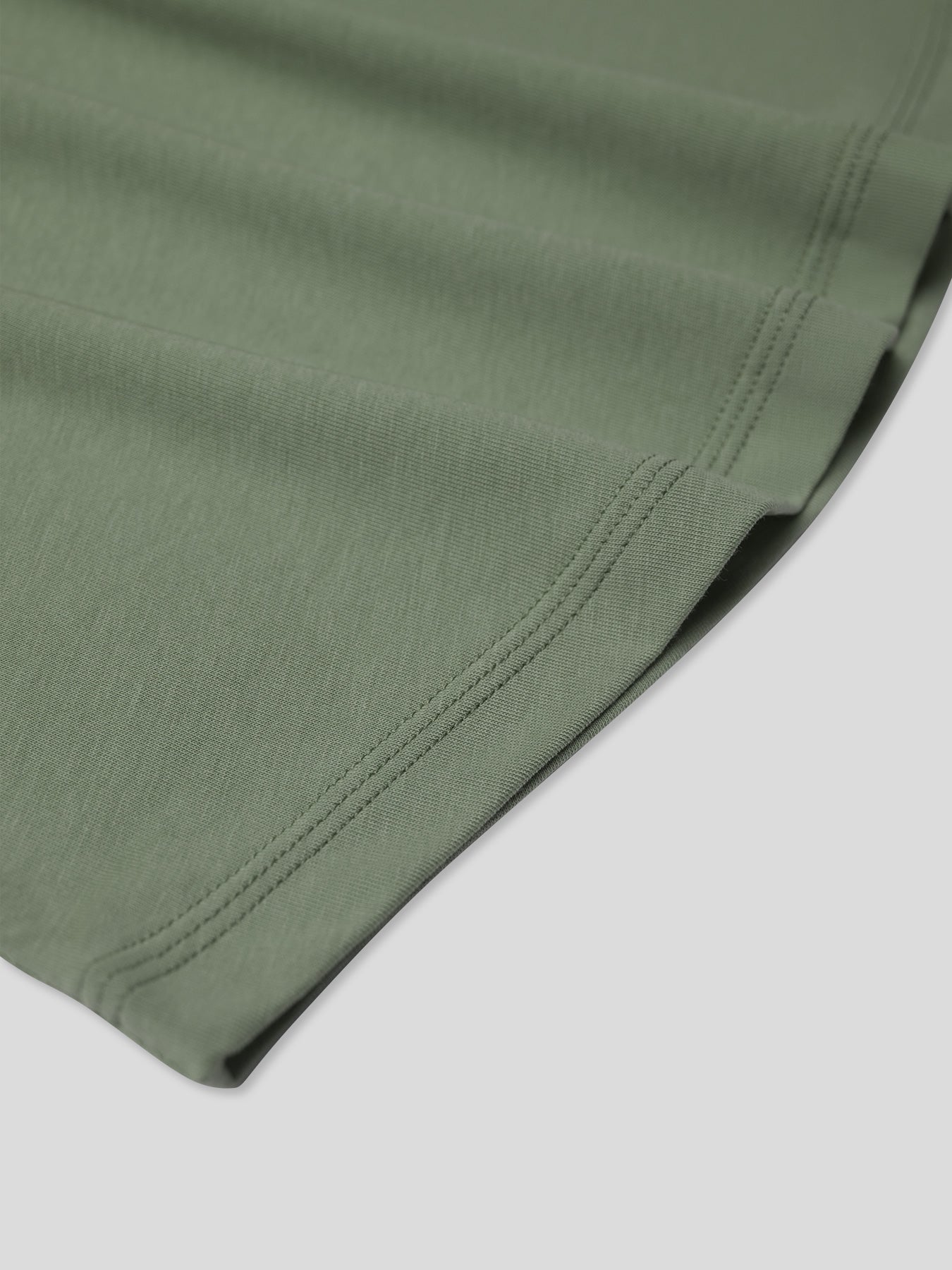 StaySmooth de manga larga Curve Hem Tee:clásico Fit