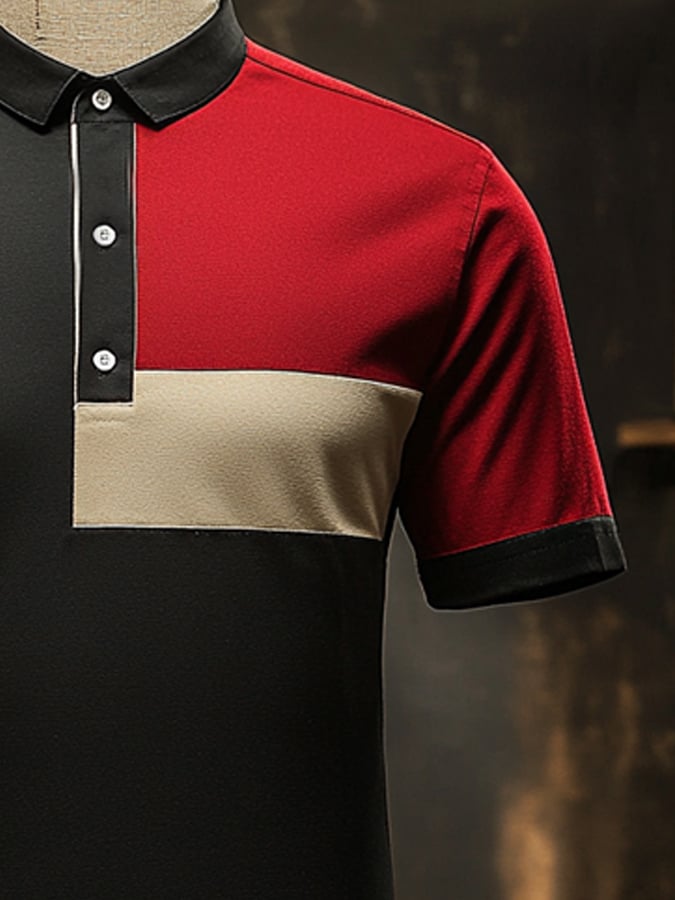 Camisa polo ligero, comfortable, high-end for men