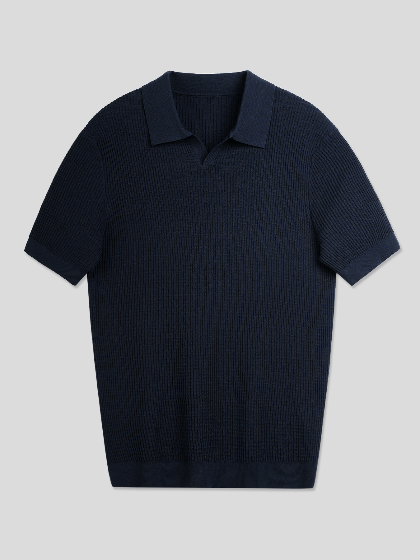 Flextejido Active tejidoted Buttonless Polo