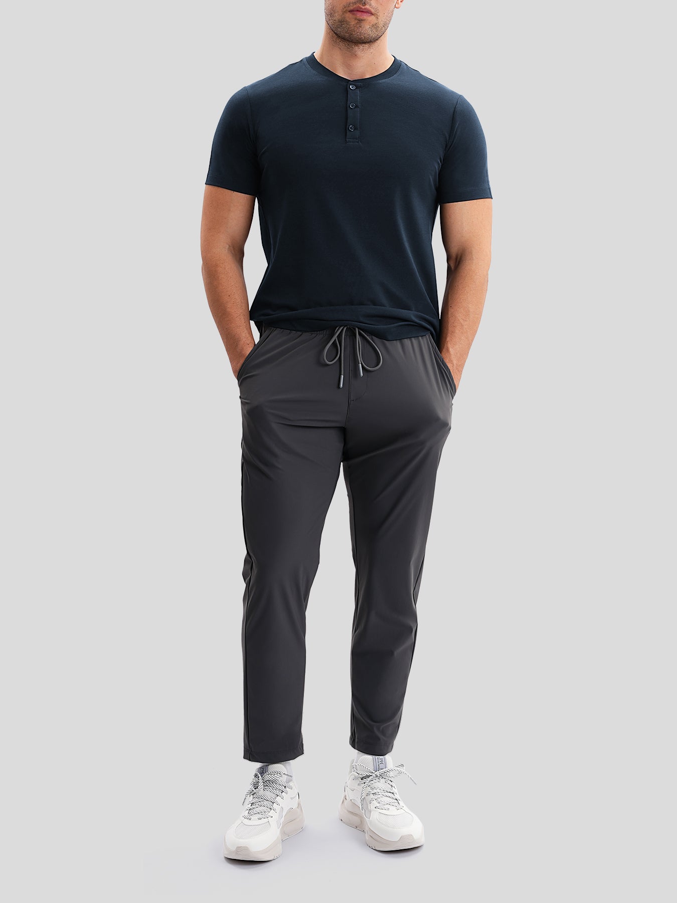 Camisa StayCool 2.0 de corte entallado Henley