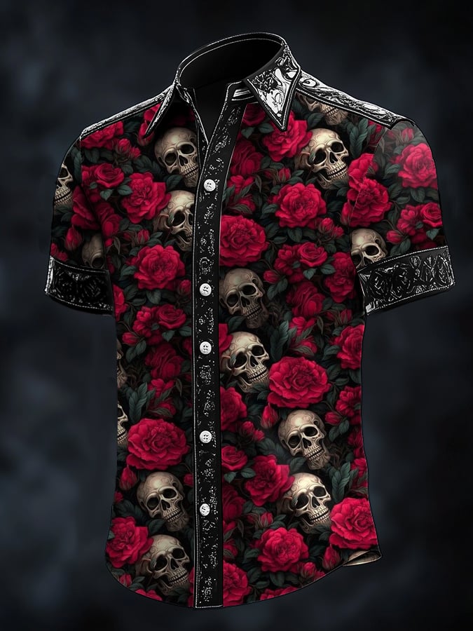 Skull Art Princamiseta para hombre
