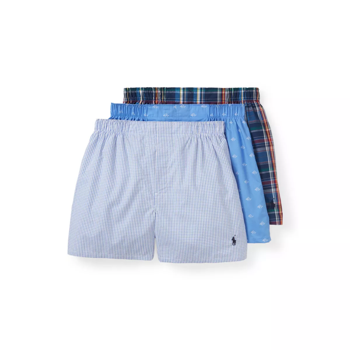 Clasic Fit Woven Boxer - 3 Pack - 1