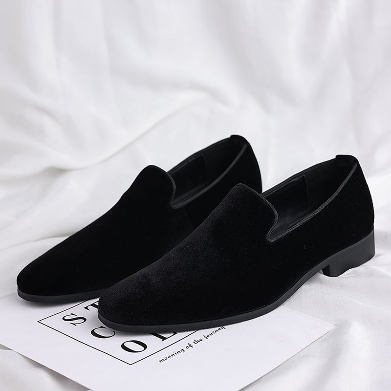 Mocasines de color sólido casual Simple de moda para hombre